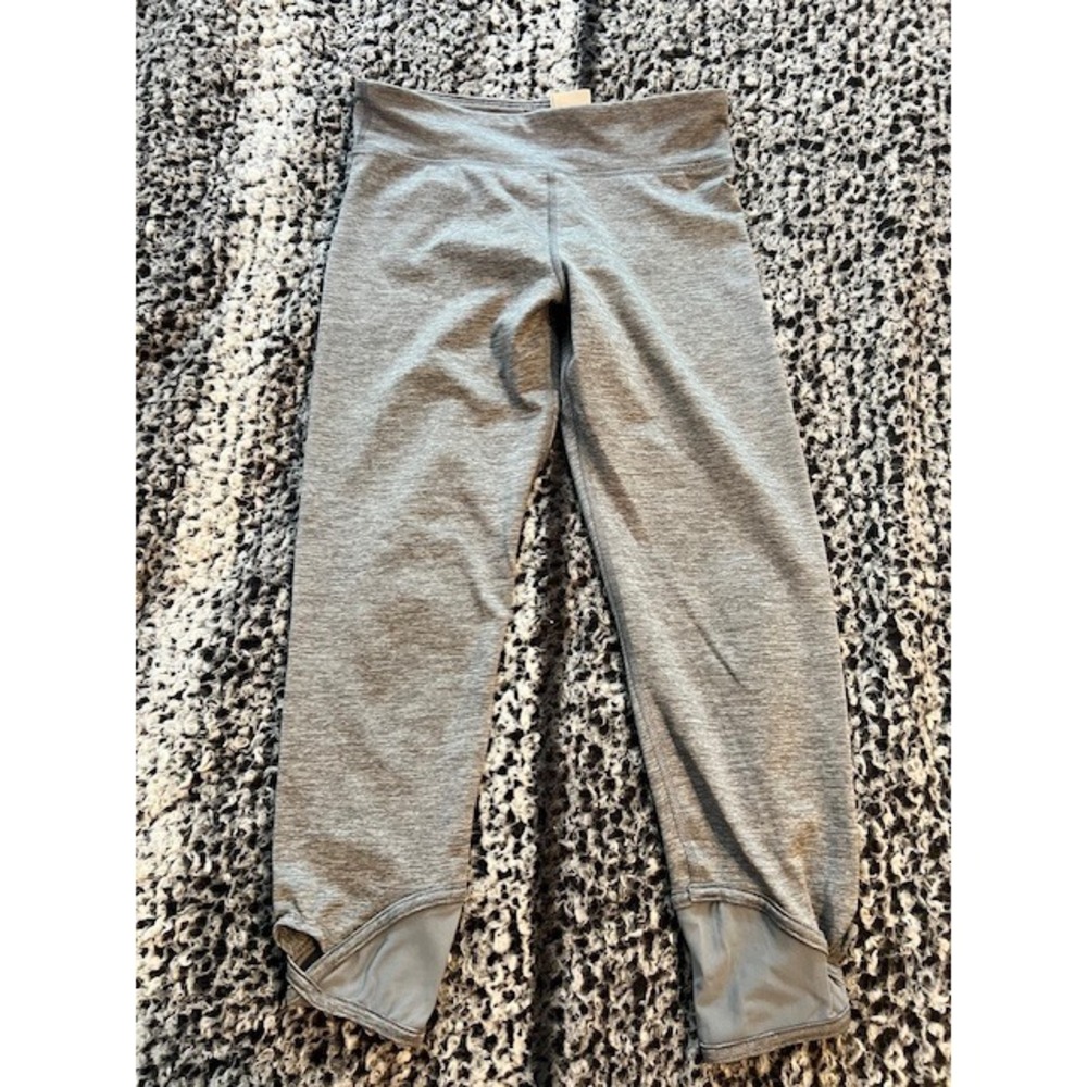 Girl's Old Navy Active Gray Capri Leggings Size L